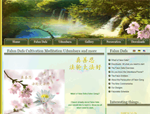 Tablet Screenshot of falun-dafa.net